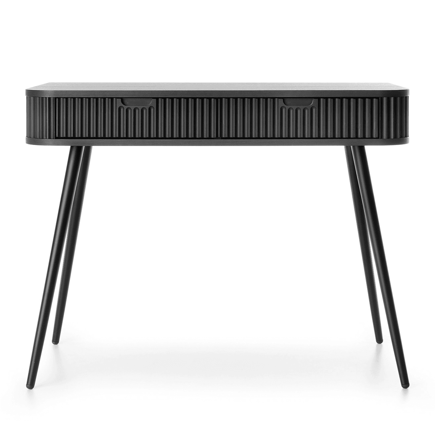 Toaletka Nole 103 cm czarna + czarne nóżki