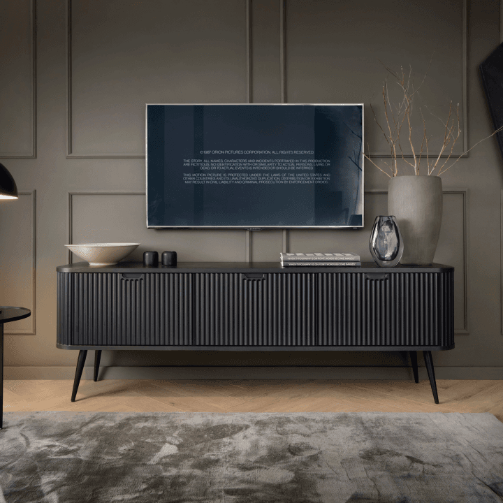 Szafka RTV Nole czarny - zdjęcie 2