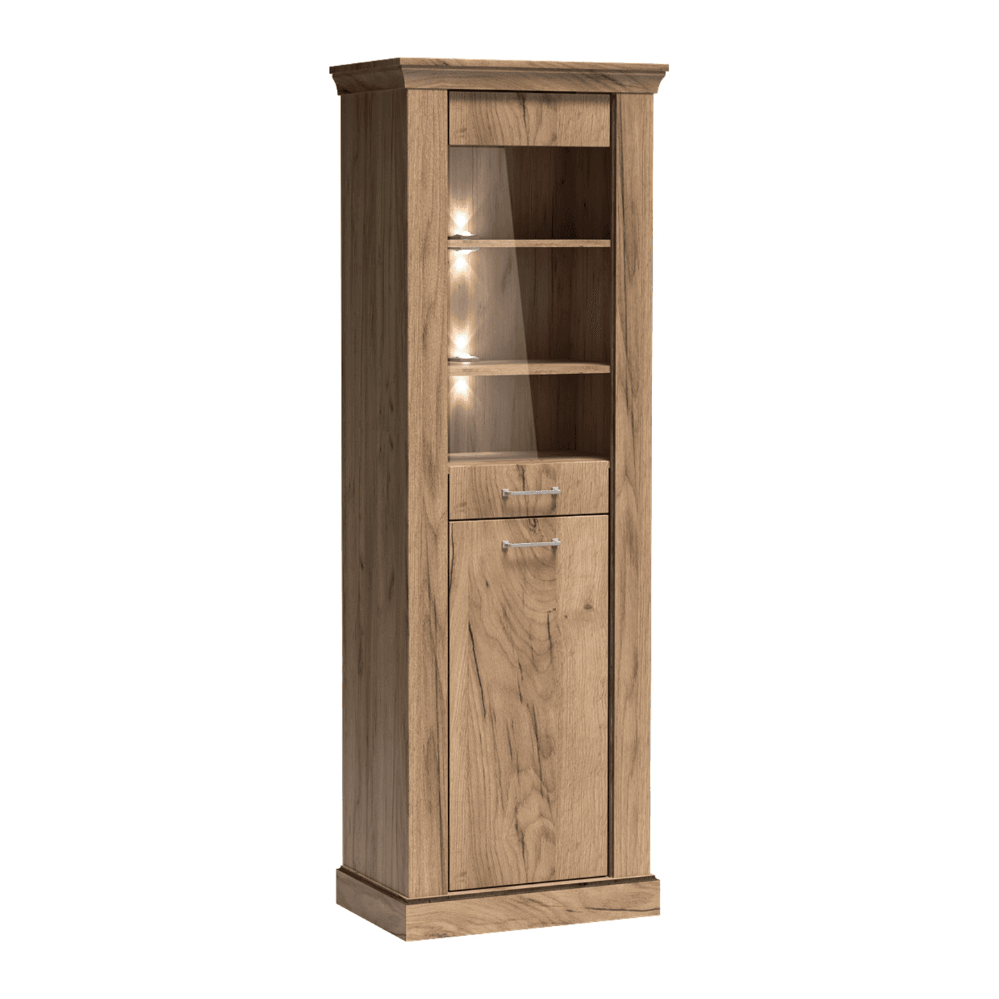 Witryna Renova 67 cm Kraft Złoty