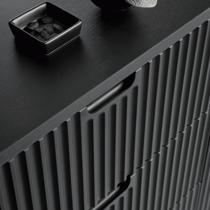 Toaletka Nole 103 cm czarna - zdjęcie 2