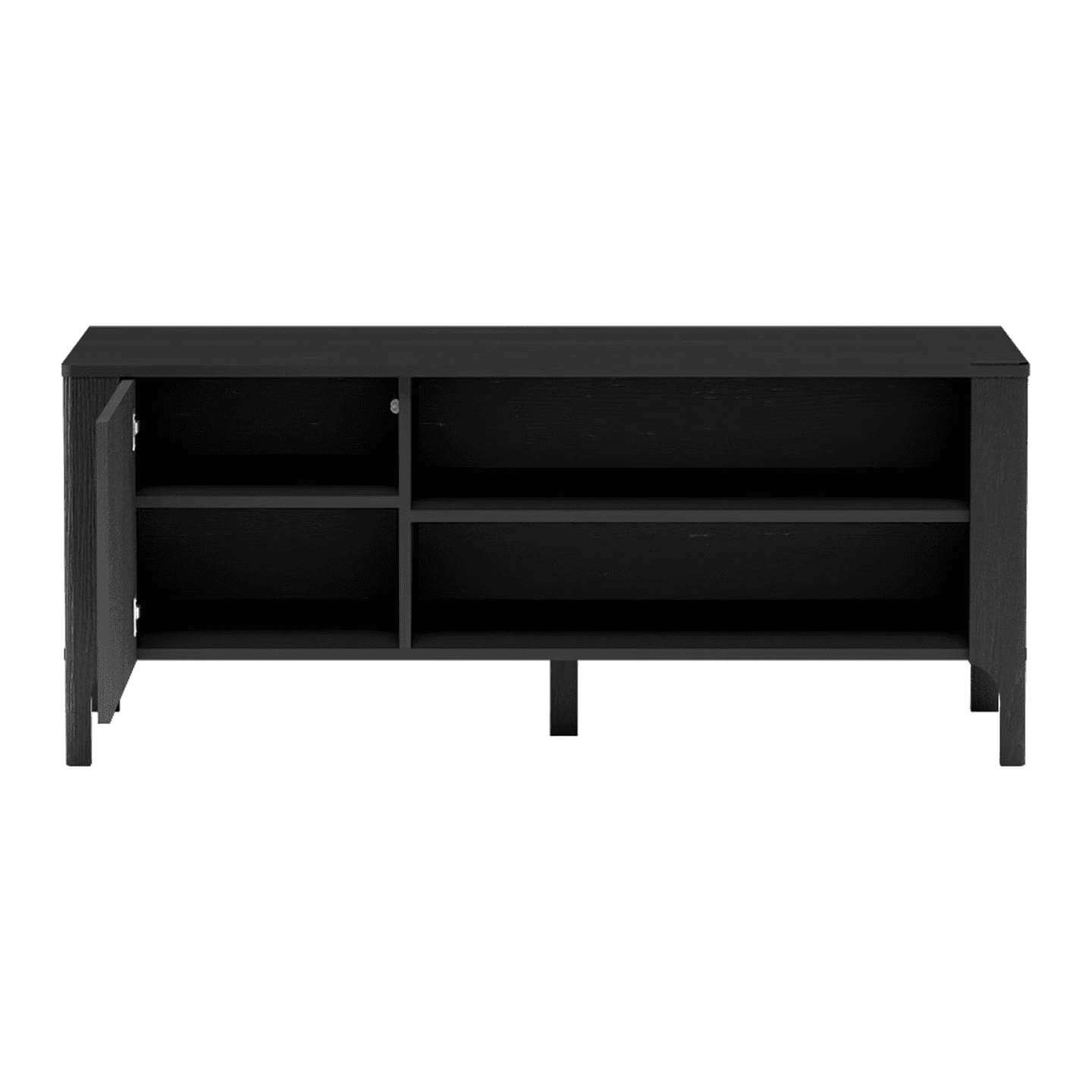 Szafka RTV Solvian 135 cm Czarna