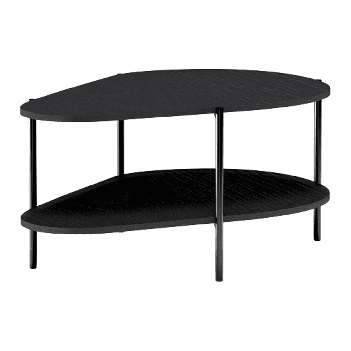 Stolik kawowy Solvian 90 cm Czarny