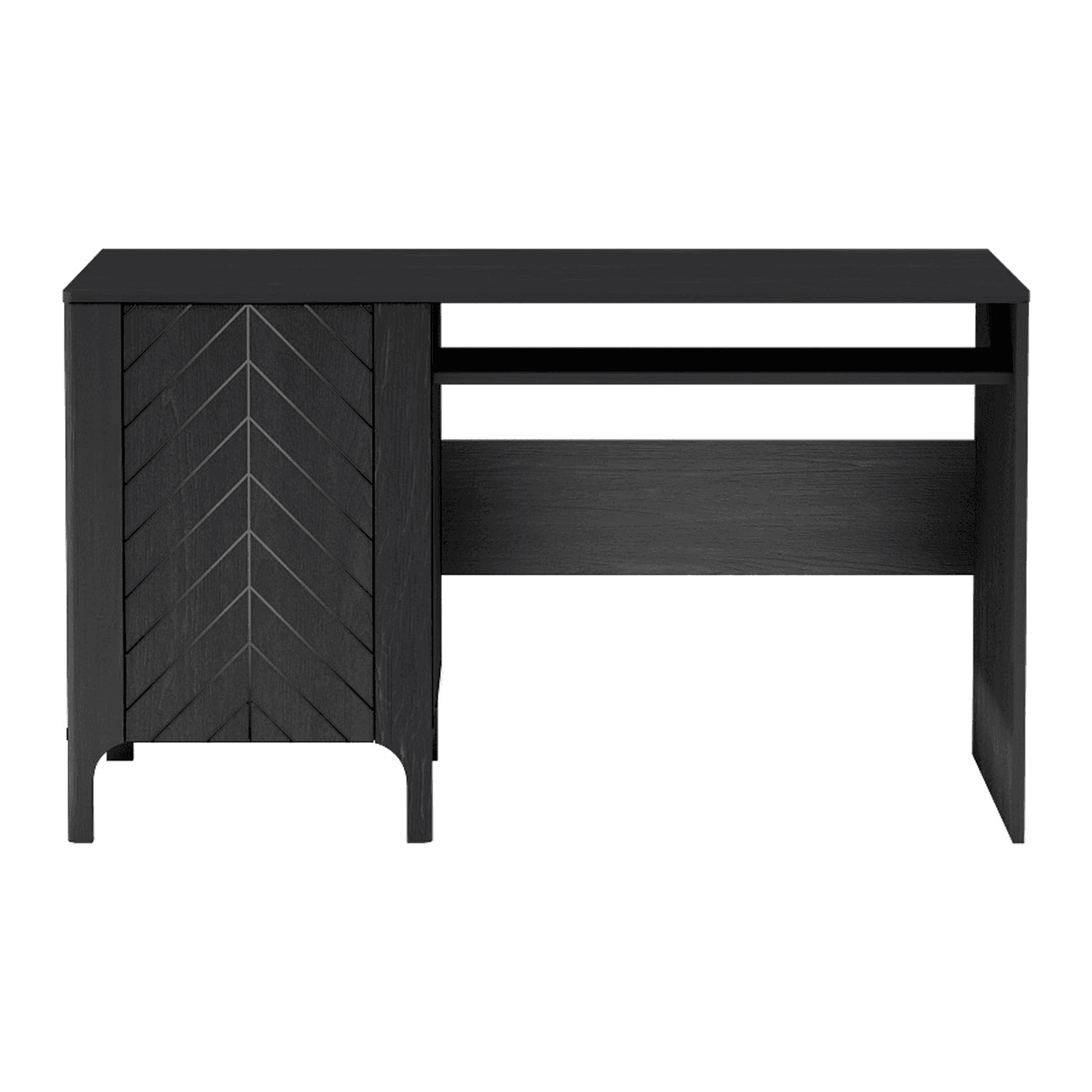 Biurko Solvian 135 cm Czarne