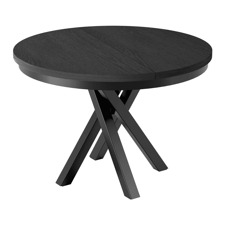 Stół Solvian 100-140 cm Czarny