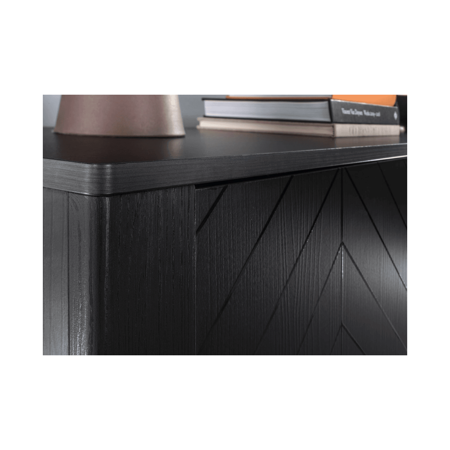 Komoda Solvian 103 cm Czarna