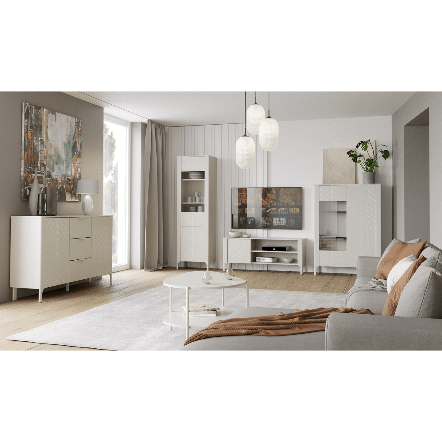 Witryna Solvian 60 cm Kaszmir