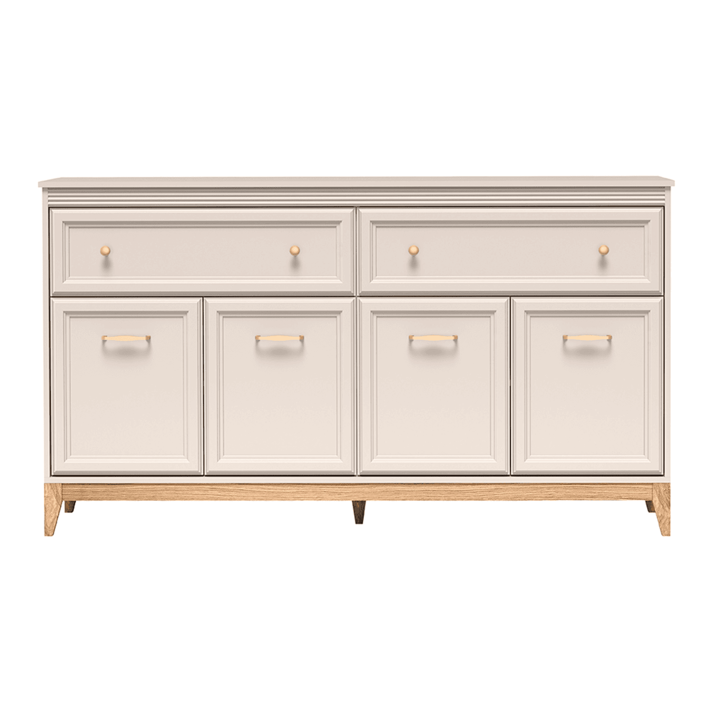 Komoda Belumi 179 cm Kaszmir + Dąb