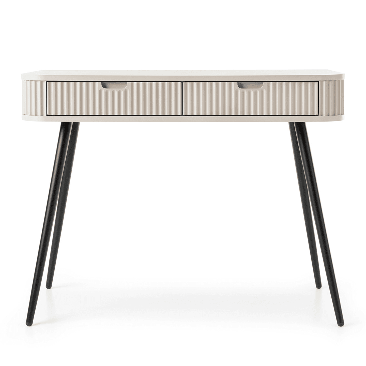 Toaletka Nole 103 cm kaszmir + czarne nóżki