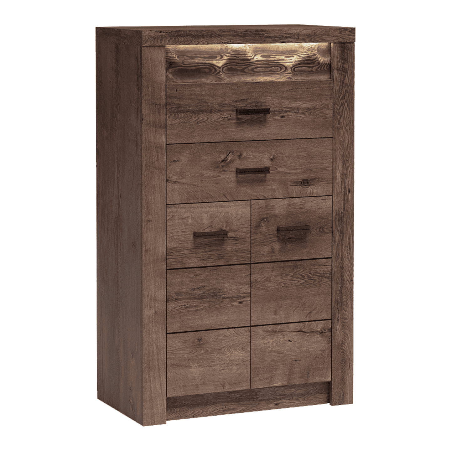 Komoda Monteri 76 cm Jesion Ciemny