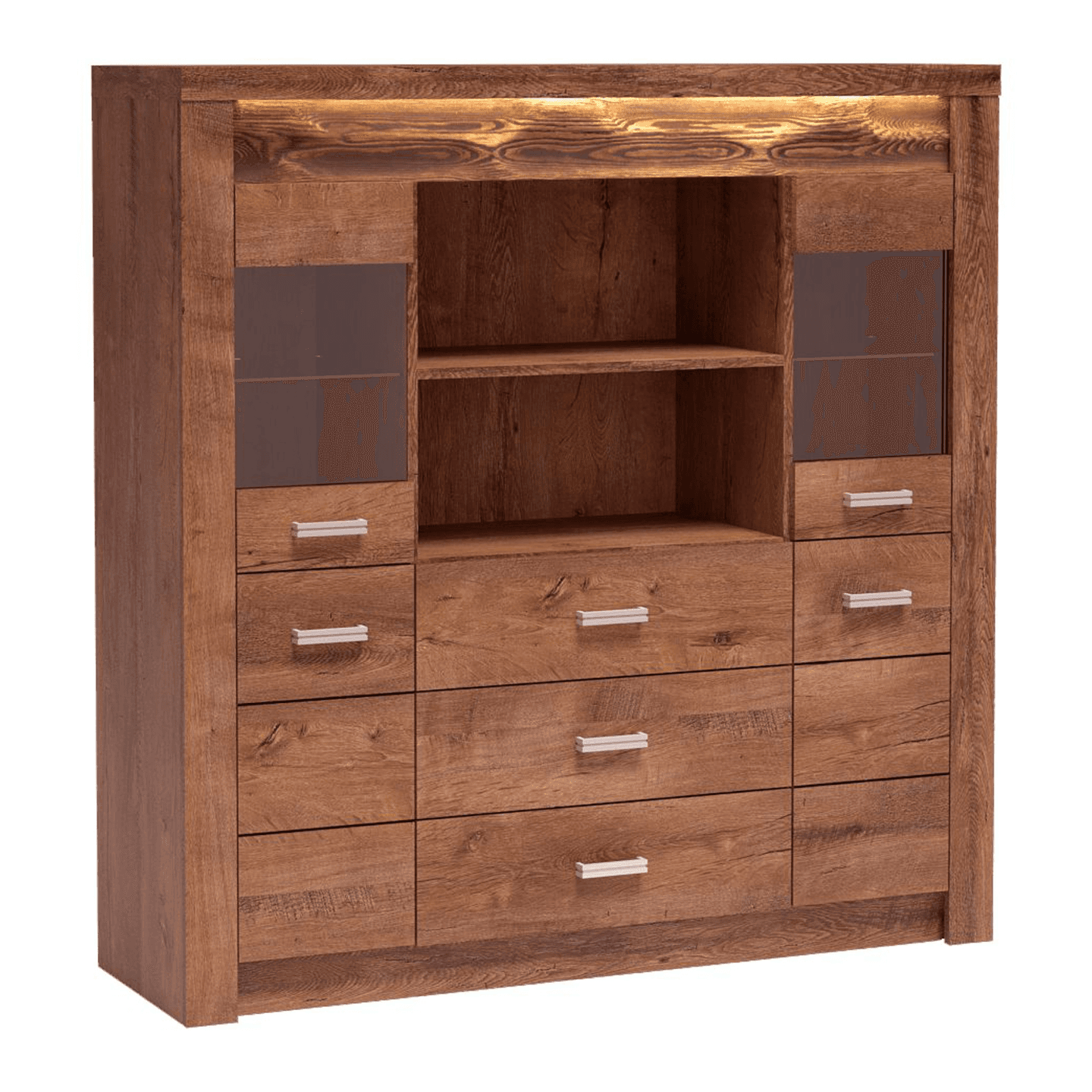 Komoda duża Monteri 137 cm Jesion Jasny