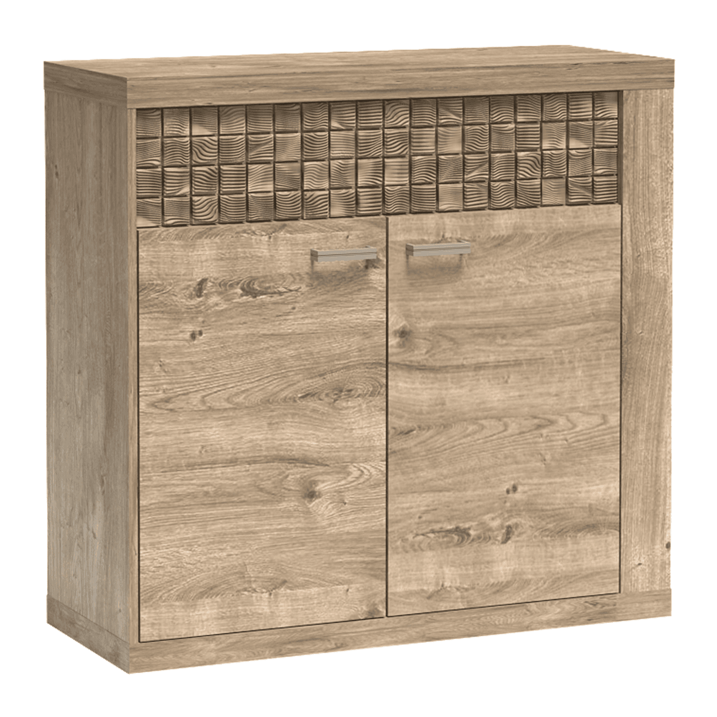 Komoda mała Elvoro 102 cm Dąb Ribbeck