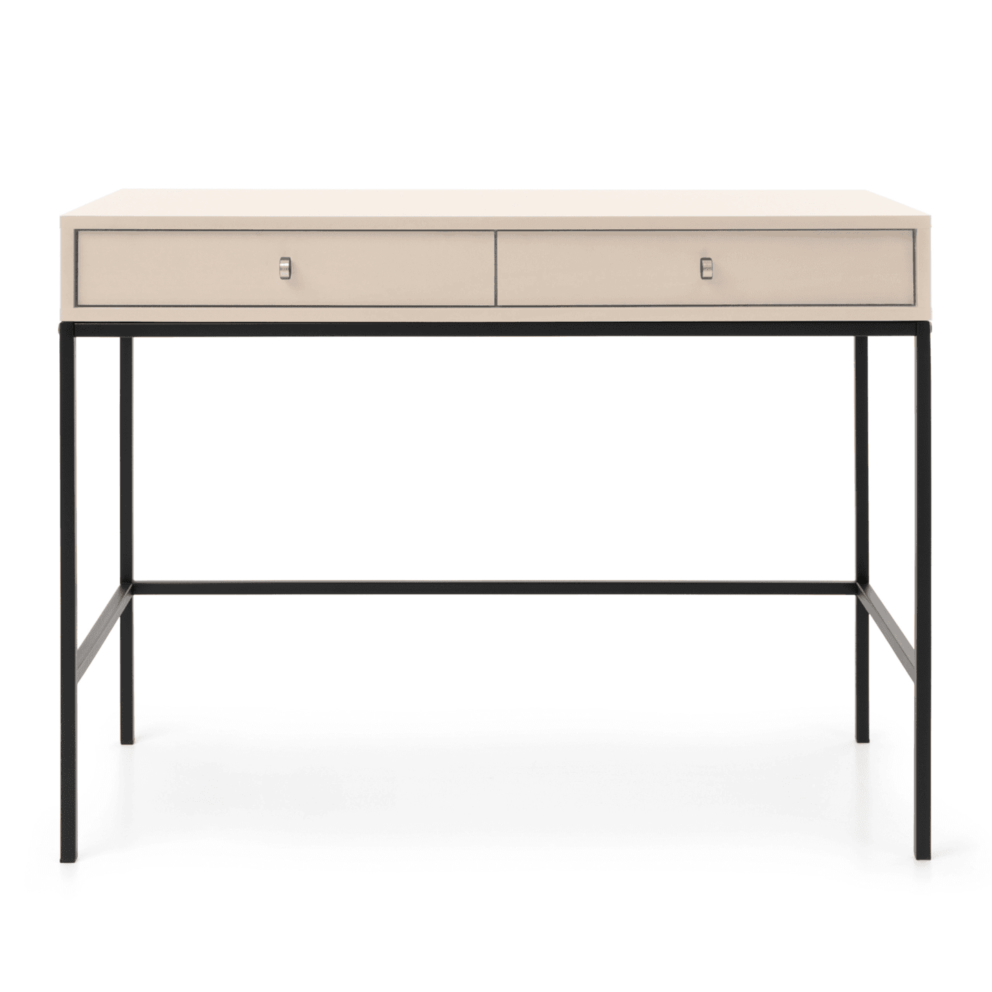 Toaletka Linea 104 cm beż + czarne nóżki - zdjęcie 2
