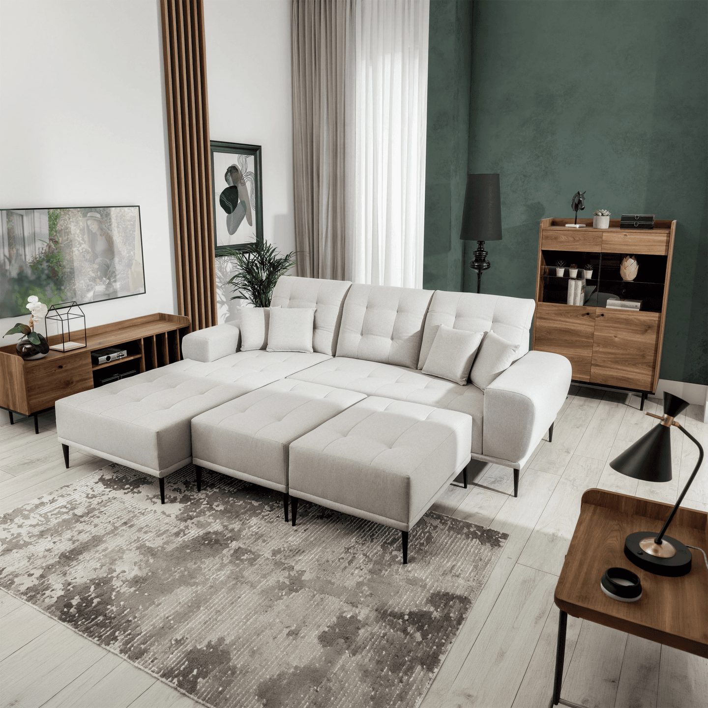 Witryna Rino 90 cm Brandy Castello - zdjęcie 2