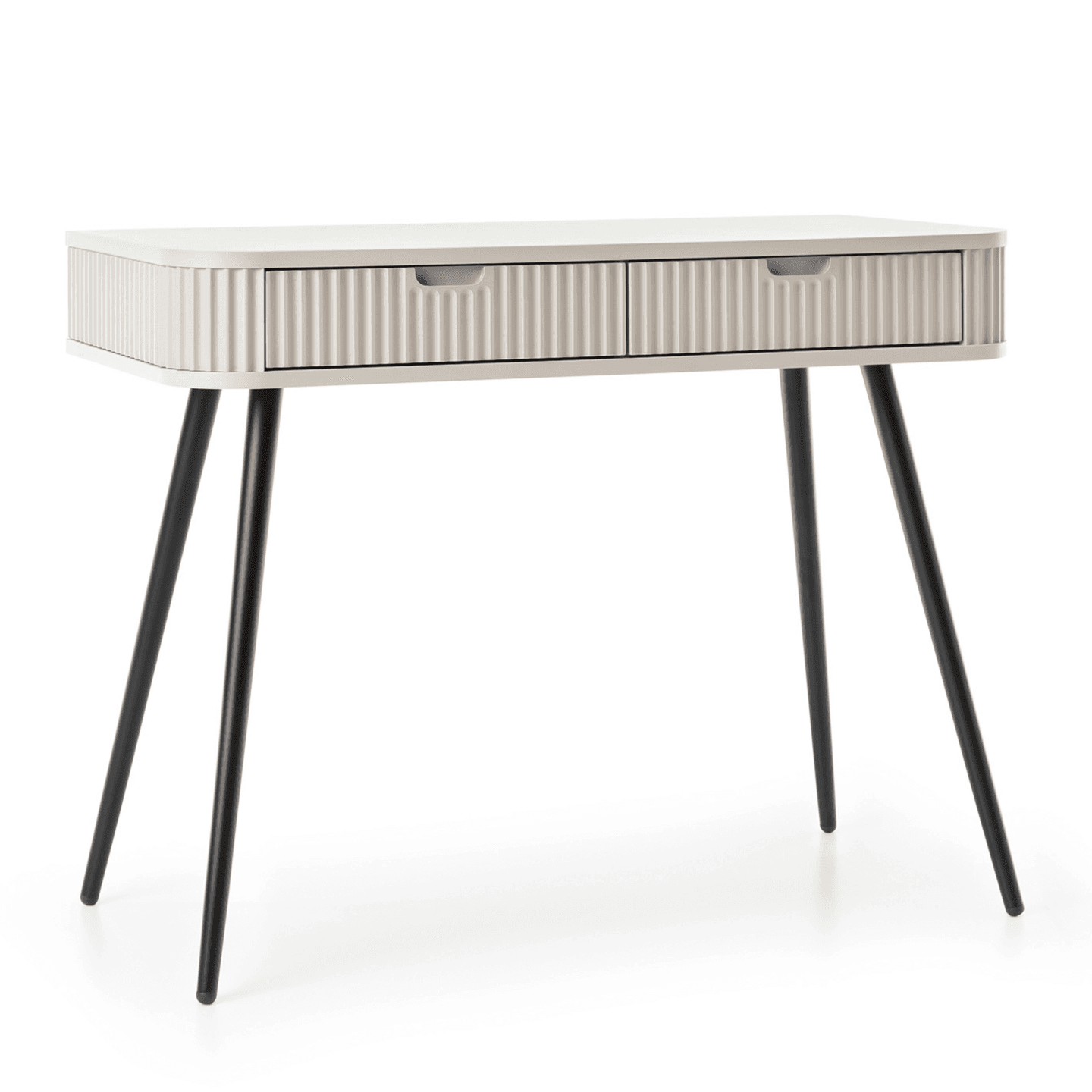 Toaletka Nole 103 cm kaszmir + czarne nóżki